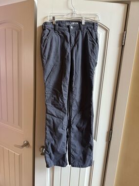Women’s Carhartt Fleece Insulated Work Carpenter Pants Size 4